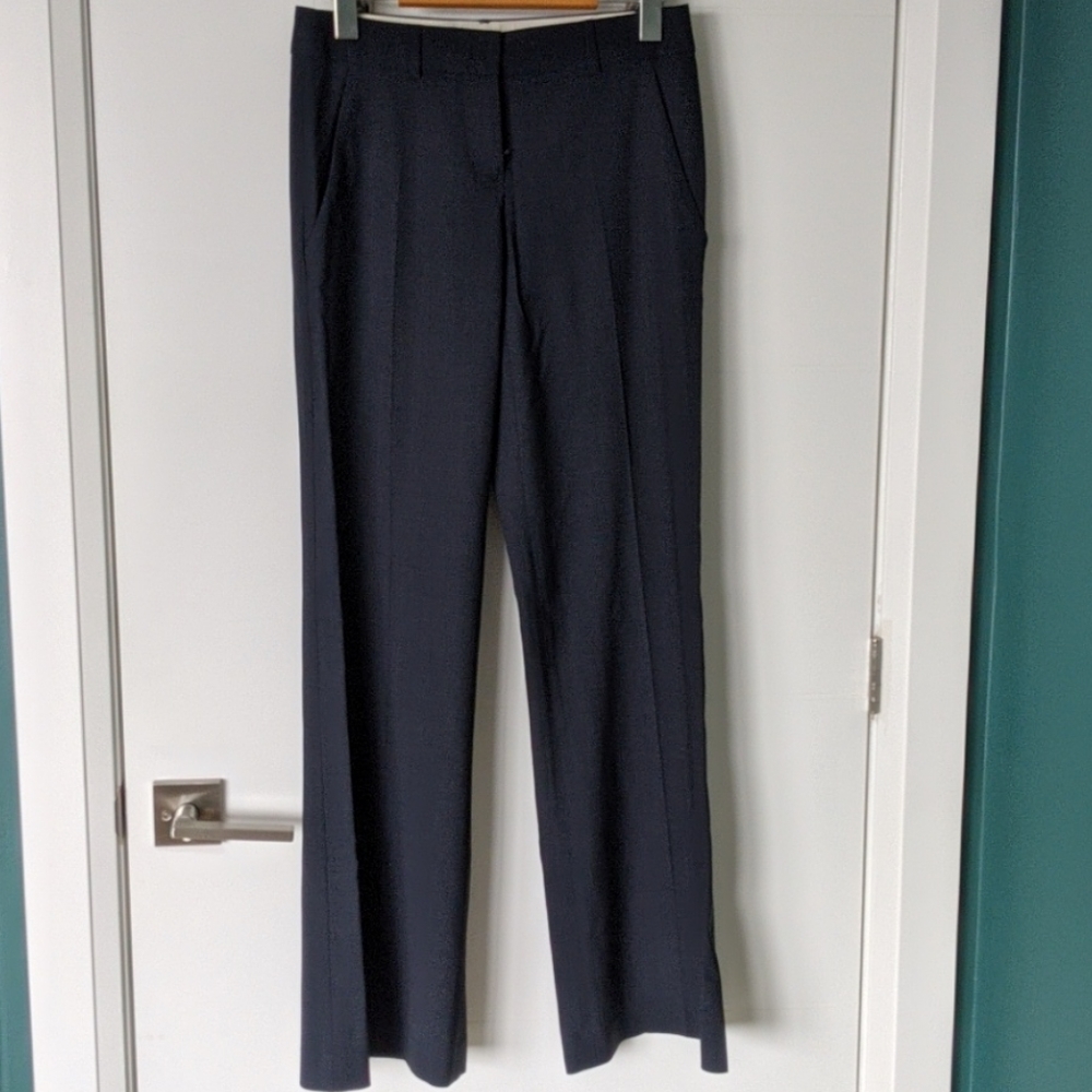 Theory Wool Navy Dress Pants